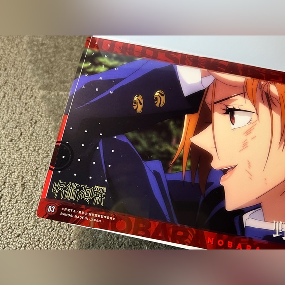Jujutsu Kaisen Clear Visual Plastic Poster Nobara Kugisaki Anime Japan Exclusive - Picture 4 of 8